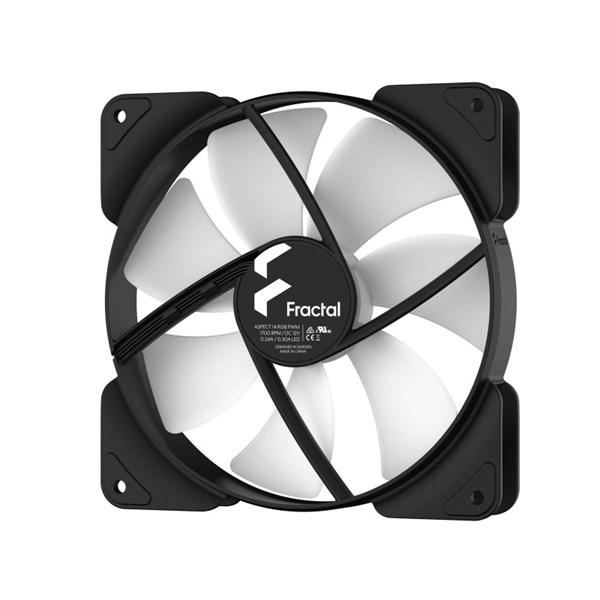 Fractal Design Aspect 14 RGB PWM Adreslenebilir RGB 41 CFM 1000RPM Kasa Fanı FD-F-AS1-1405