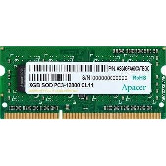 APACER 4GB DDR3 1600MHZ CL11 NOTEBOOK RAM VALUE DS.04G2K.KAM 1.5volt