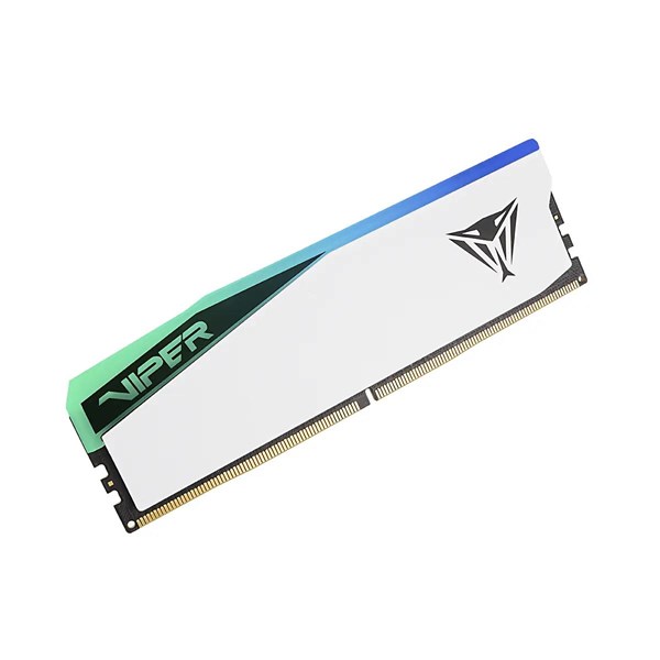 PATRIOT 16GB DDR5 5600MHZ CL38 RGB PC RAM VIPER ELITE 5 PVER516G56C38W BEYAZ