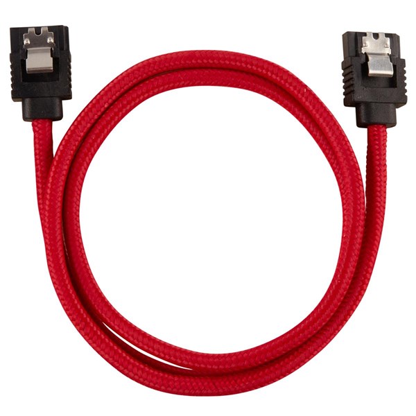CORSAIR CC-8900254 Premium SATA 6Gbps 60cm Kablo Seti Kırmızı