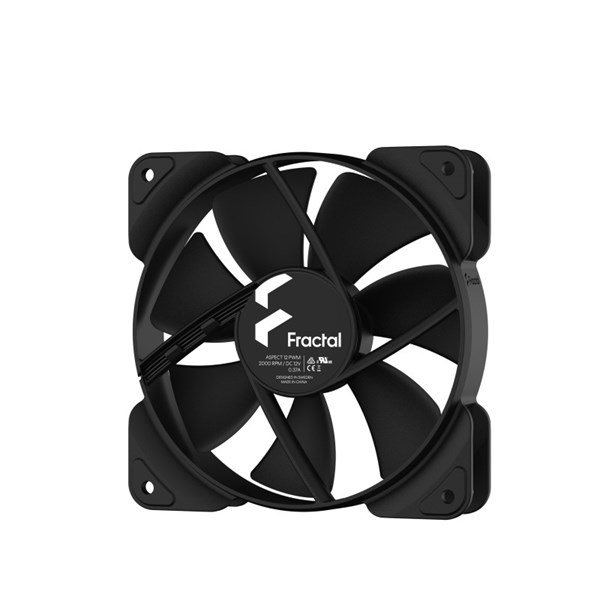 Fractal Design Aspect 12 PWM Black 56 CFM 2000RPM Kasa Fanı FD-F-AS1-1203