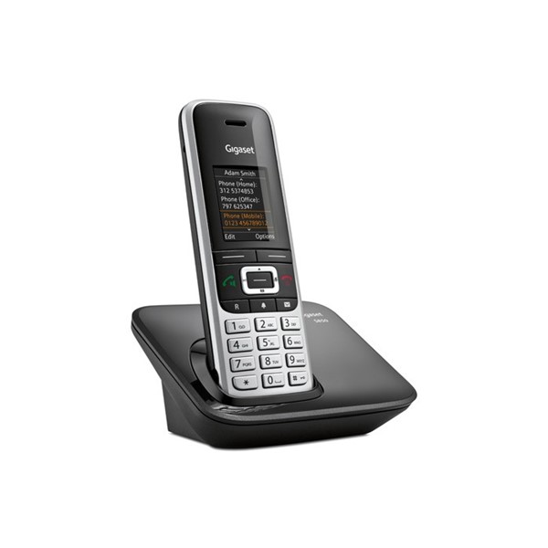 GIGASET CL390 Kablosuz LCD Ekranlı Telefon Gümüş Siyah