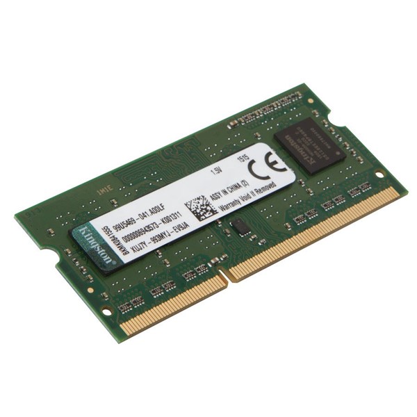 KINGSTON 8GB DDR3 1600MHZ CL11 NOTEBOOK RAM VALUE KIN-SOPC-12800L-8G KUTUSUZ