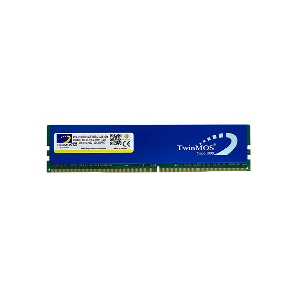 TWINMOS 16GB DDR4 2666MHz PC RAM MDD416GB2666D