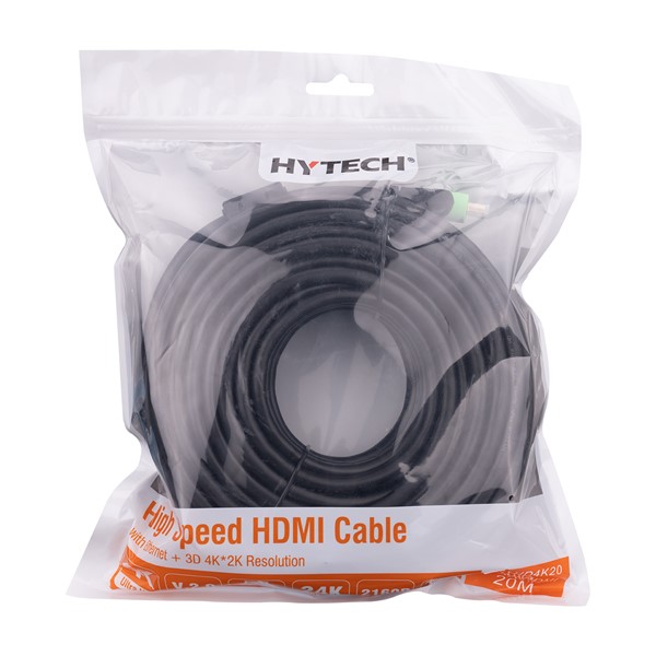 Hytech HY-HD4K20 HDMI TO HDMI 20m v2.0 Ultra HD 4K 2160p 3D Kablo