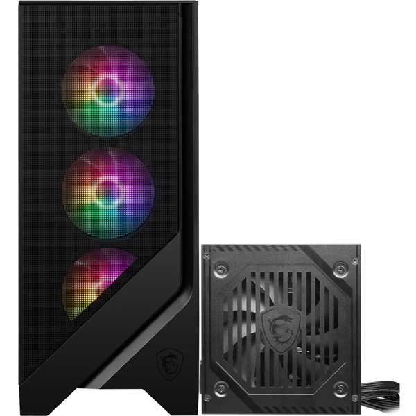 MSI 650W 80 BRONZE MAG FORCE 120A B65 GAMING MID-TOWER PC KASASI