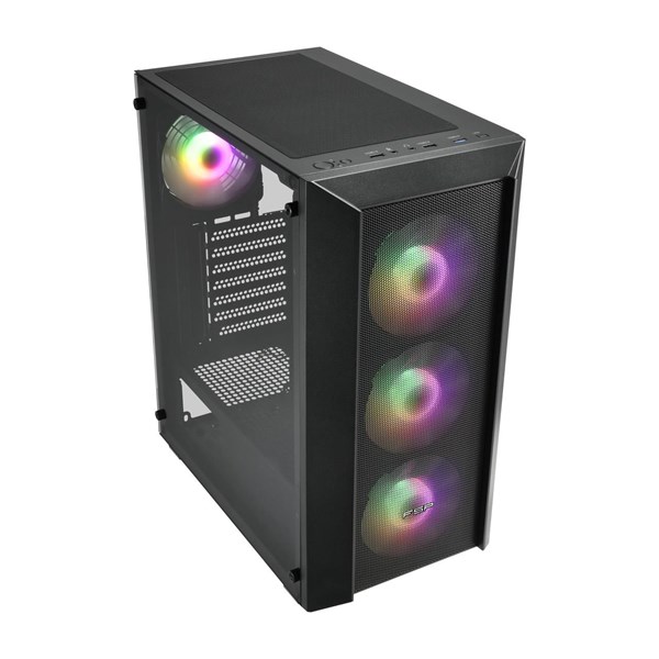 FSP 650W 80 CMT218 Gaming Mid-Tower PC Kasası