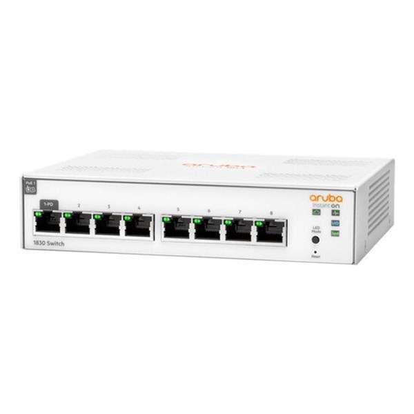 ARUBA 8port Instant On 1830-8G JL810A Yönetilebilir Switch