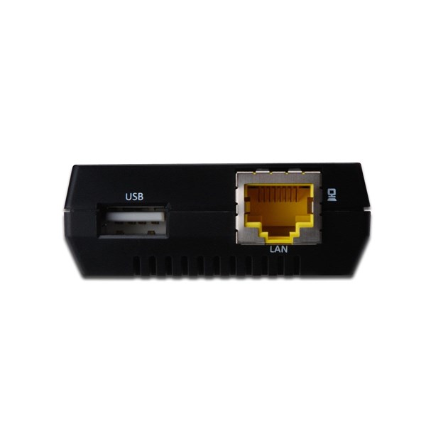 DIGITUS DN-13020 1-Port USB 2.0 Çok Fonksiyonlu Network Server