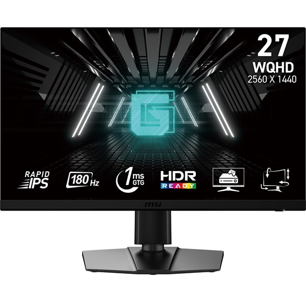 MSI 27 RAPID IPS G272QPF E2 1MS 180HZ HDMI-DP PIVOT GAMING MONİTÖR 2560X1440