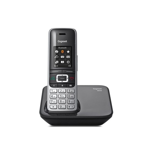 GIGASET CL390 Kablosuz LCD Ekranlı Telefon Gümüş Siyah