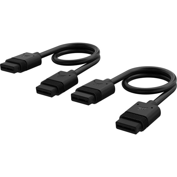 CORSAIR CL-9011120-WW iCUE LINK Kablosu, 2x 200mm, Düz konnektörlü, SiyahiCUE LINK Cable, 2x 200mm with Straight connectors, Black