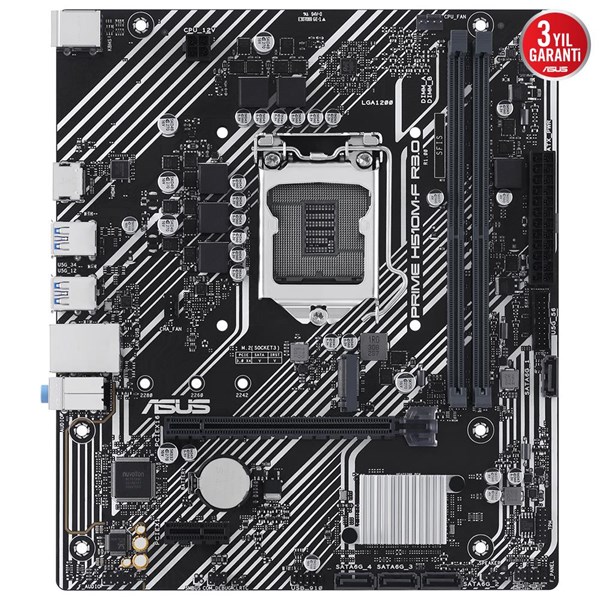 ASUS PRIME H510M-F R3.0 DDR4 HDMI PCIE 3.0 1200p v2