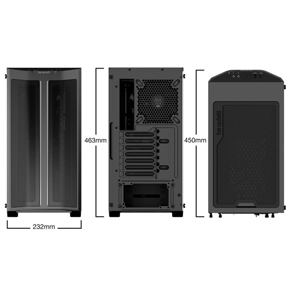 BEQUIET PURE BASE 500FX BGW43 GAMING MID-TOWER PC KASASI