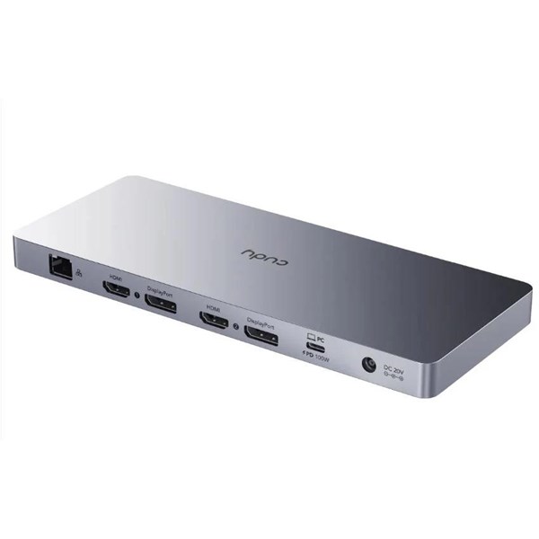 CUDY CS700 13-IN-1 10Gbps Alüminyum USB-C Dual 4K Docking Station