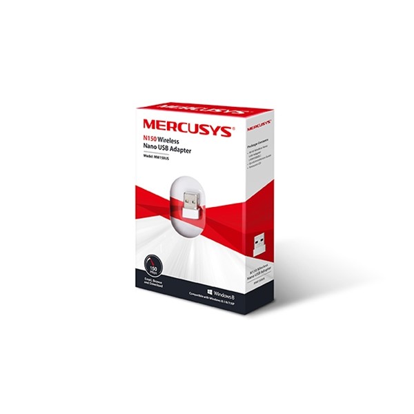 MERCUSYS MW150US N150 2.4ghz USB 2,0 Kablosuz Adaptör