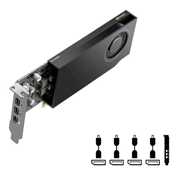 PNY 8GB RTX A1000 VCNRTXA1000-PB GDDR6 128bit PCIE 4.0