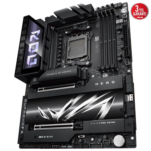 ASUS ROG CROSSHAIR X870E HERO DDR5 HDMI DP PCIE 5.0 AM5 ATX