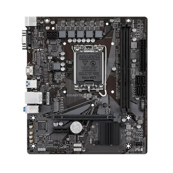 GIGABYTE H610M H v2 DDR5 HDMI PCIe 16X v4.0 1700p mATX 