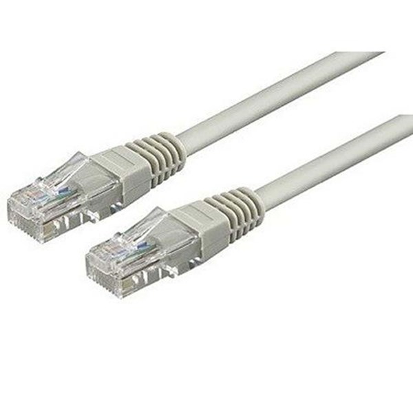 ODS 0.2m CAT6 Utp LSZH Saf Bakır Gri Patch Kablo