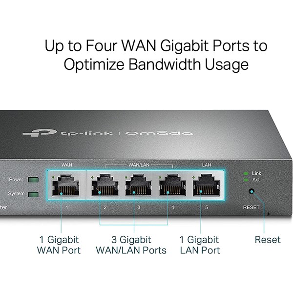 TP-LINK ER605 Multi Wan VPN Router Desktop