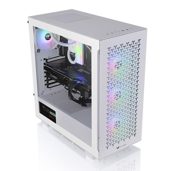 THERMALTAKE AIR SNOW V350 TG CA-1S3-00M6WN-03 GAMING MID-TOWER PC KASASI BEYAZ