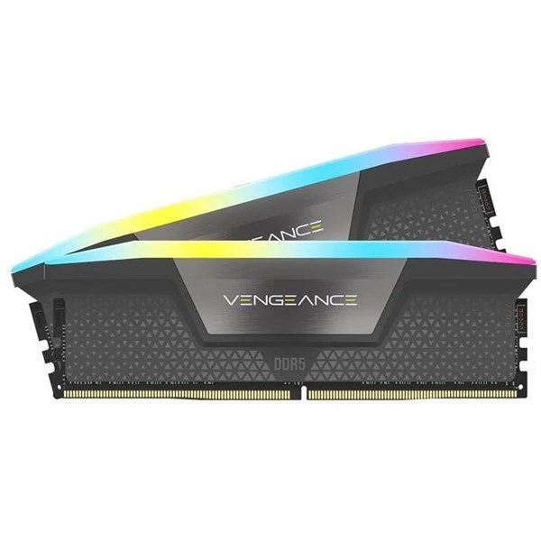 CORSAIR 32GB 2X 16GB DDR5 6000MHZ CL36 RGB DUAL KIT PC RAM VENGEANCE RGB EXPO CMH32GX5M2E6000Z36