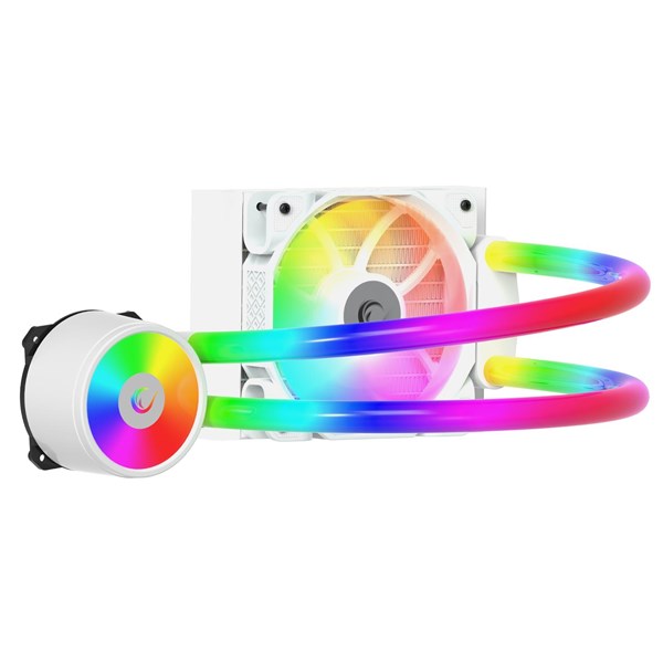 RAMPAGE 120MM ICEBLADE C4 RGB AM5-1700P SIVI SOĞUTMALI İŞLEMCİ FANI BEYAZ