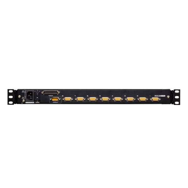 ATEN ATEN-CL5708MT 8-Port PS/2-USB VGA Single Rail LCD KVM Switch