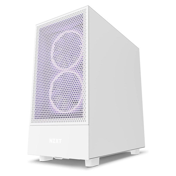 NZXT H5 Flow Edition CC-H51FW-01 Gaming Mid-Tower PC Kasası Beyaz