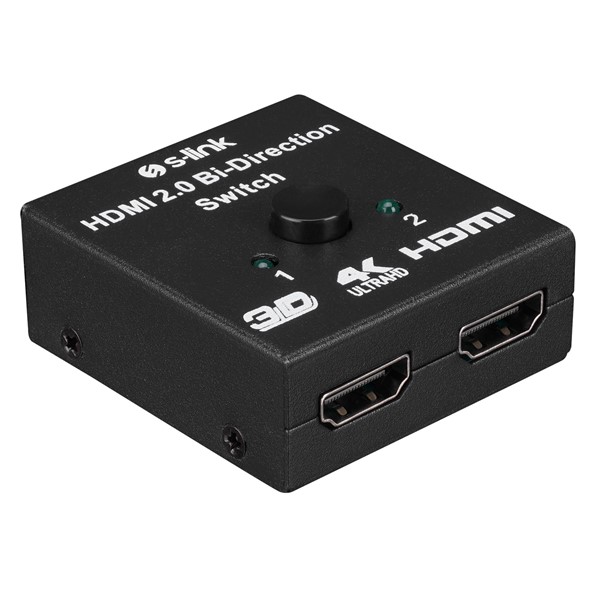 S-Link SL-LU613 . 2 Port HDMI Çift Yönlü Switch ve Splitter
