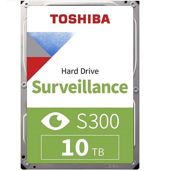TOSHIBA 3.5 10TB S300 HDWT31AUZSVA 7200 RPM 256MB SATA-3 Güvenlik Diski
