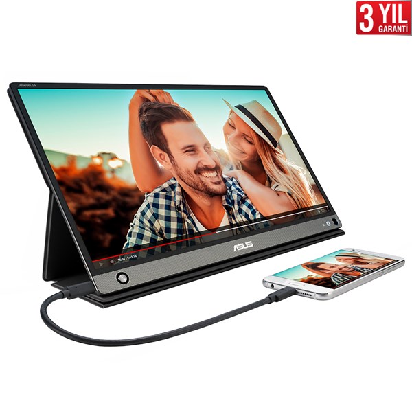 ASUS 15.6 IPS MB16AHP 60Hz TYPE-C EV Ofis Tipi Monitör 1920 X 1080 Outlet Kutu Açık