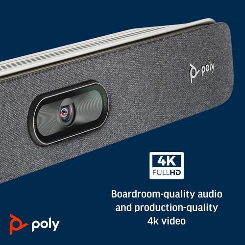 POLY Studio X30 Hepsi Bir Arada Video Çubuğu ve TC8 Kumanda Kiti 83Z46AA