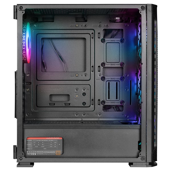 RAMPAGE 750W 80 TRAPPER GAMING MID-TOWER PC KASASI