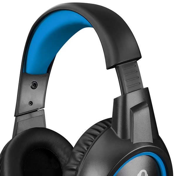 SNOPY ERGO 3.5mm Siyah/Mavi Gaming Mikrofonlu Kulaklık SN-GX1