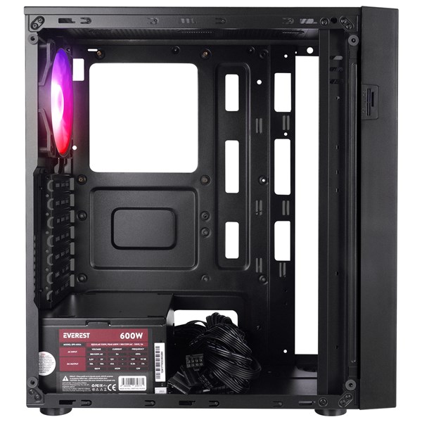 EVEREST 600W FACED-V5 GAMING Mid-Tower PC Kasası