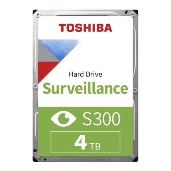 TOSHIBA 3.5 4TB S300 HDWT840UZSVA 5400 RPM 128MB SATA-3 Güvenlik Diski