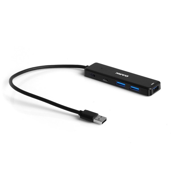 Dark Connect Master X5C DK-AC-USB347 USB3.2 Gen 1 Type-A to 3 Port USB-A  1 Port Type-C 2.0 / 1X Type-C Charge 