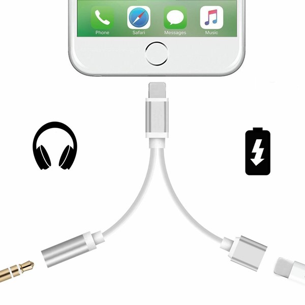 Codegen Apple iPhone Lightning  3.5mm Stereo Dönüştürücü Çoklayıcı Adaptör CDG-CNV51