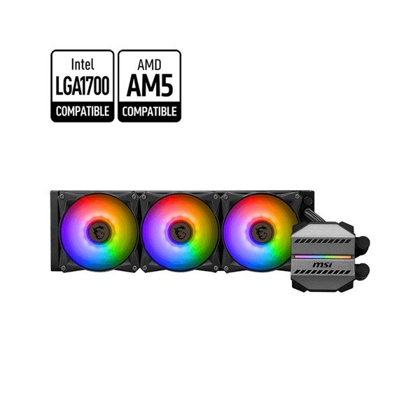 MSI 360MM MAG CORELIQUID M360 RGB AM5-1700P SIVI SOĞUTMALI İŞLEMCİ FANI