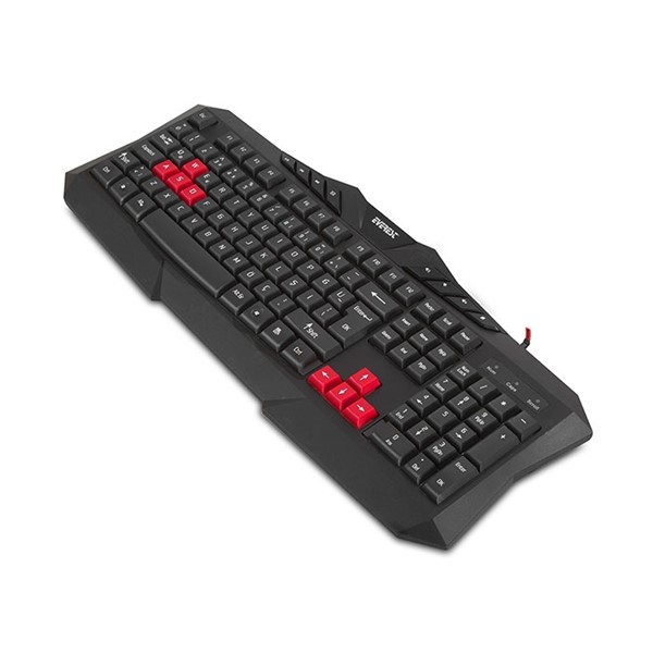Everest KMX-88 Siyah Usb Gökkuşağı Zemin Aydınlatmalı Q Multimedia Oyuncu Klavye  Mouse Set