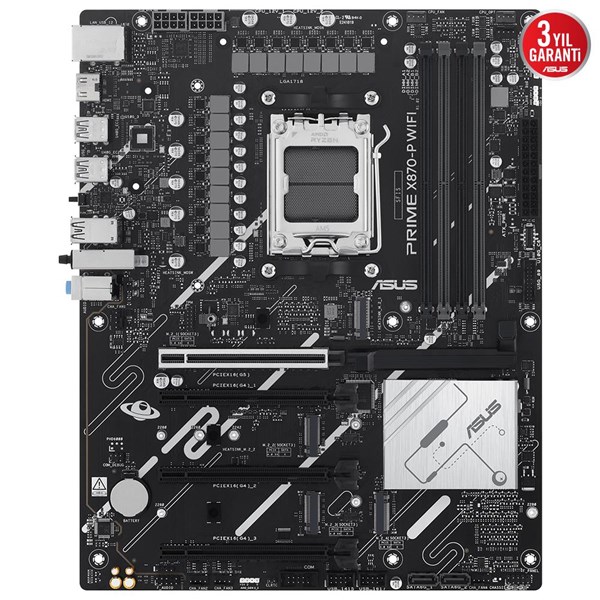 ASUS PRIME X870-P WIFI-7 DDR5 HDMI DP PCIE 5.0 AM5 ATX	