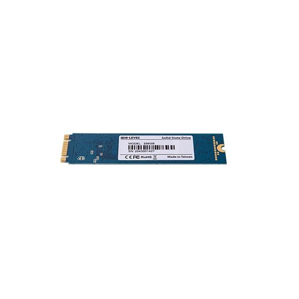 HI-LEVEL 256GB HLV-M2SSD2280/256G 550- 530MB/s M2 SATA-3 Disk