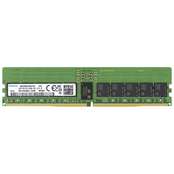 SAMSUNG DDR5 ECC RDIMM 32GB 4800MHz M321R4GA0BB0-CQK 2Rx8 Sunucu Ram