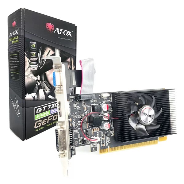 AFOX GT730 4GB AF730-4096D3L6 DDR3 128bit HDMI DVI PCIe 16X v2.0