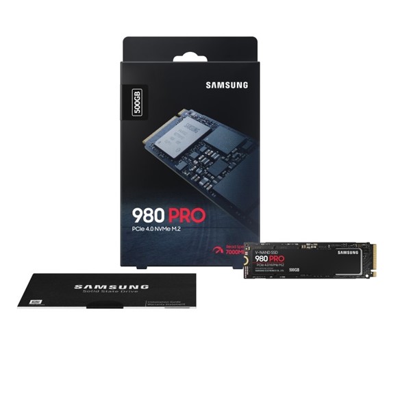 SAMSUNG 500GB 980 PRO MZ-V8P500BW 6900- 5000MB/s M2 PCIe NVMe Gen4 Disk