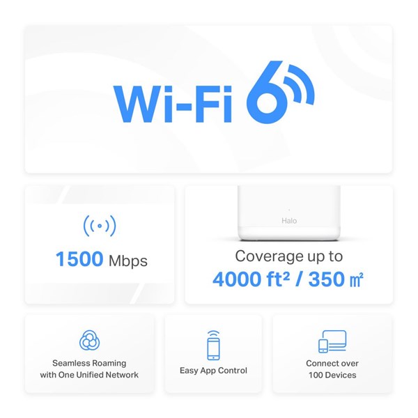 MERCUSYS H60x AX1500 MESH ROUTER 2-li paket