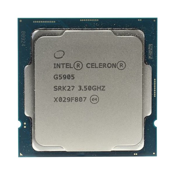 INTEL Celeron G5905 4MB 2çekirdekli O/B UHD610 1200p 58w Kutusuz Fansız