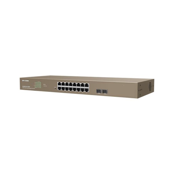 IP-COM 16port G3318P-16-250W GIGABIT  2-SFP 250W FULL POE CLOUD YÖNETİLEBİLİR RACKMOUNT SWITCH 